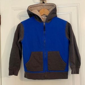 Land’s End Kid’s Sherpa Lined Fleece Hoodie L7